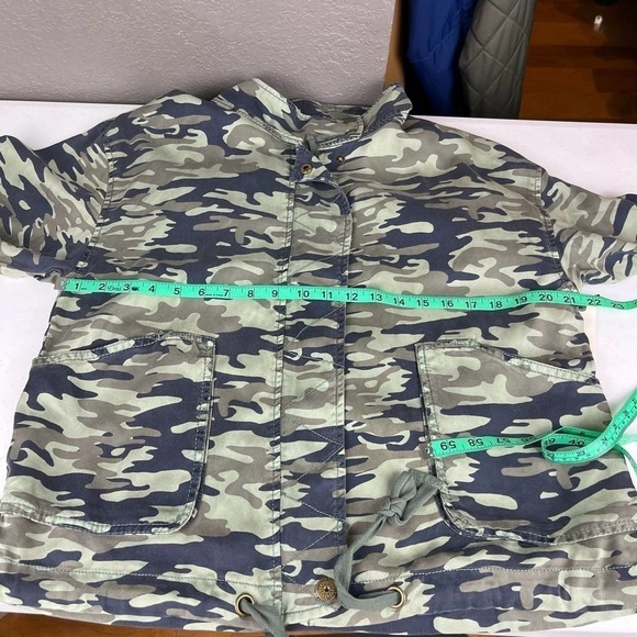 Anthropologie Marrakech Green Camo Jacket Size Large NWT - Picture 6 of 12